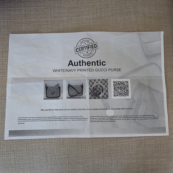 Gucci Vintage 1970s Blue Monogram Blondie Shoulder Bag - Picture 15 of 16